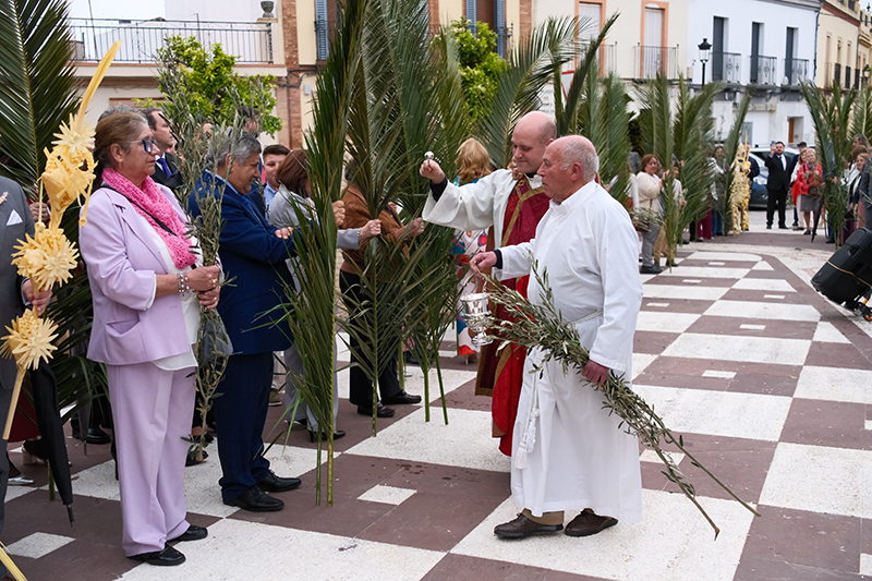 La Procesión de Palmas del Domingo de Ramos abrió la Semana Santa 2025 en Gines