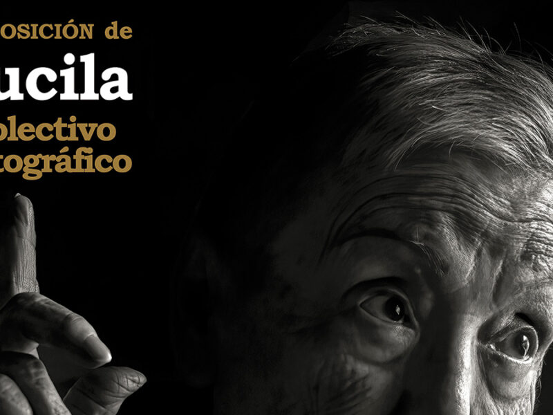 Cartel de la exposición de Lucila