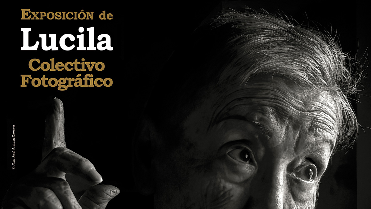 Cartel de la exposición de Lucila