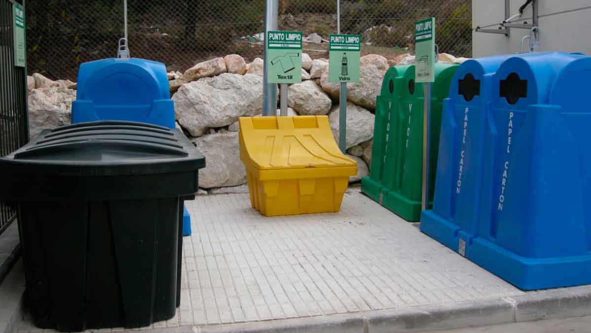 Contenedores de residuos. - Junta de Andalucía