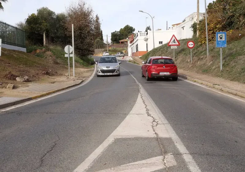 vía ciclopeatonal entre Tomares y Bormujos