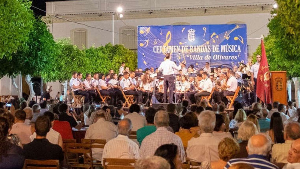 Certamen de Bandas de Música en Olivares.