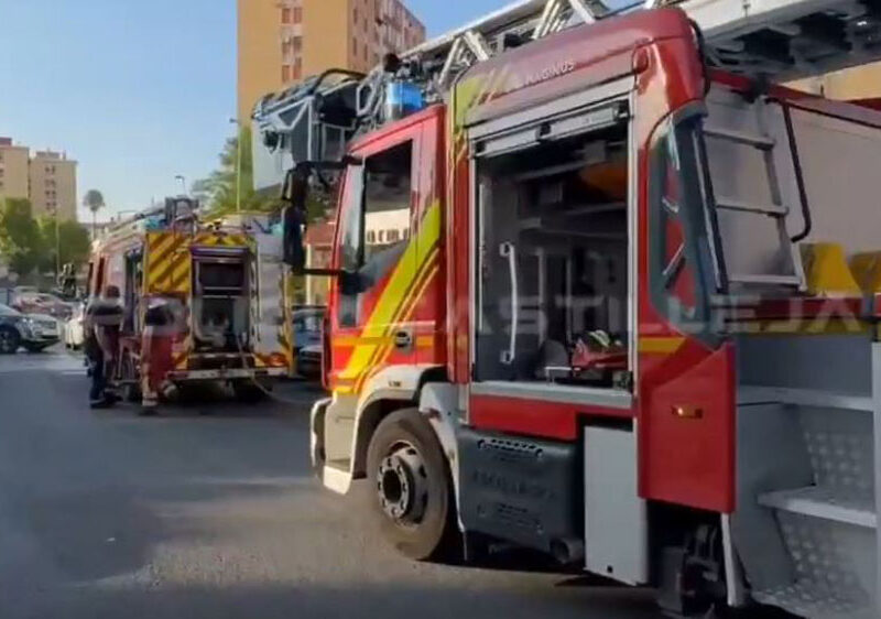 Incendio en Castilleja. - Policía Local de Castilleja de la Cuesta