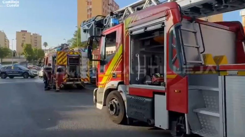 Incendio en Castilleja. - Policía Local de Castilleja de la Cuesta