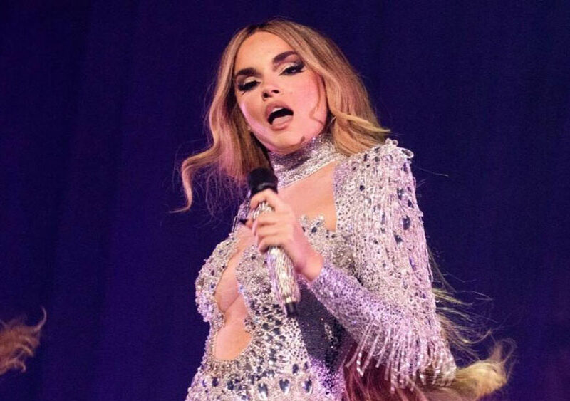 Melody durante su actuación en Eurovisión. - RTVE