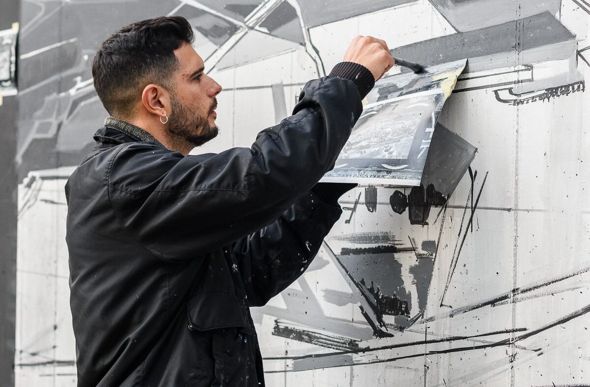El artista Pedro Almeida