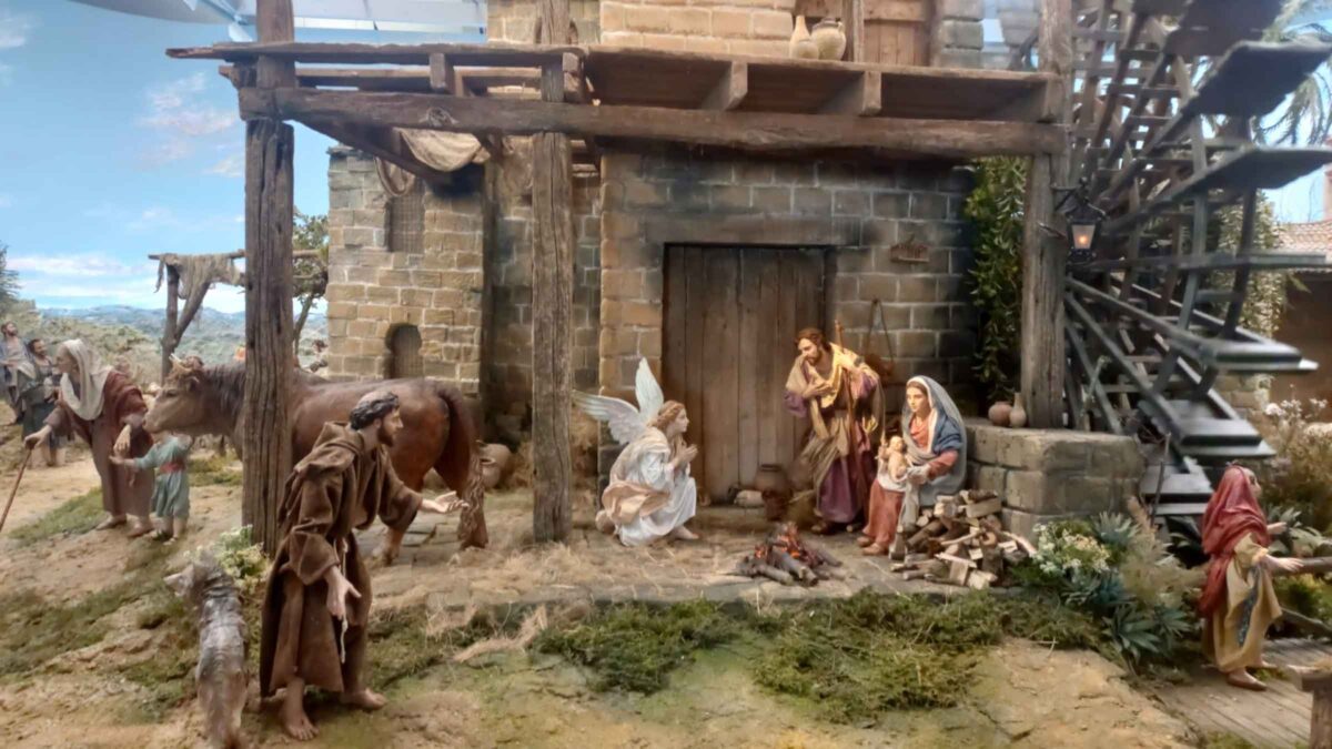 Belén Monumental de Tomares 2023, también obra de Silvio Torilo.