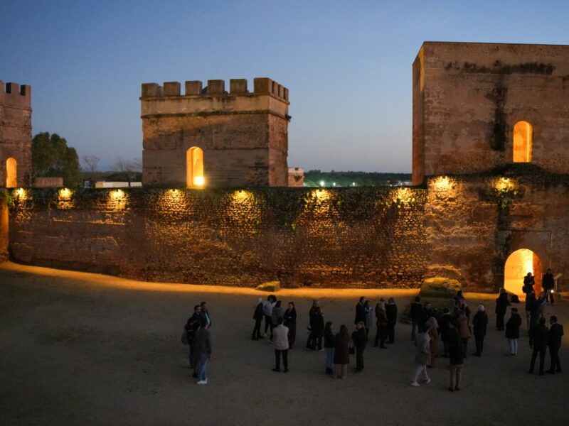 Iluminación artística ornamental del Castillo de Alcalá de Guadaíra - Marina Ortiz