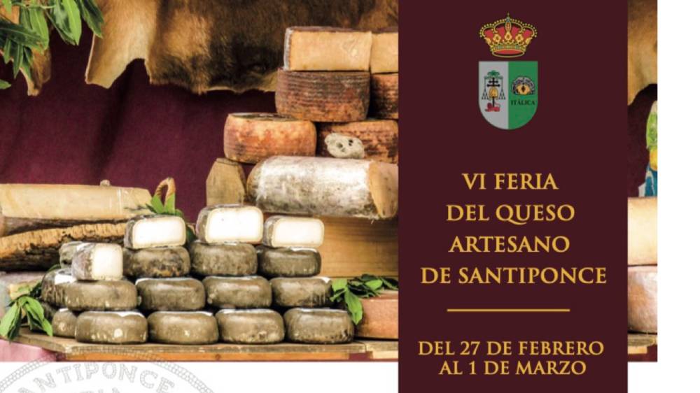 Feria del Queso Artesano de Santiponce: un ticket de 8 degustaciones por 7 euros y 21 productores nacionales